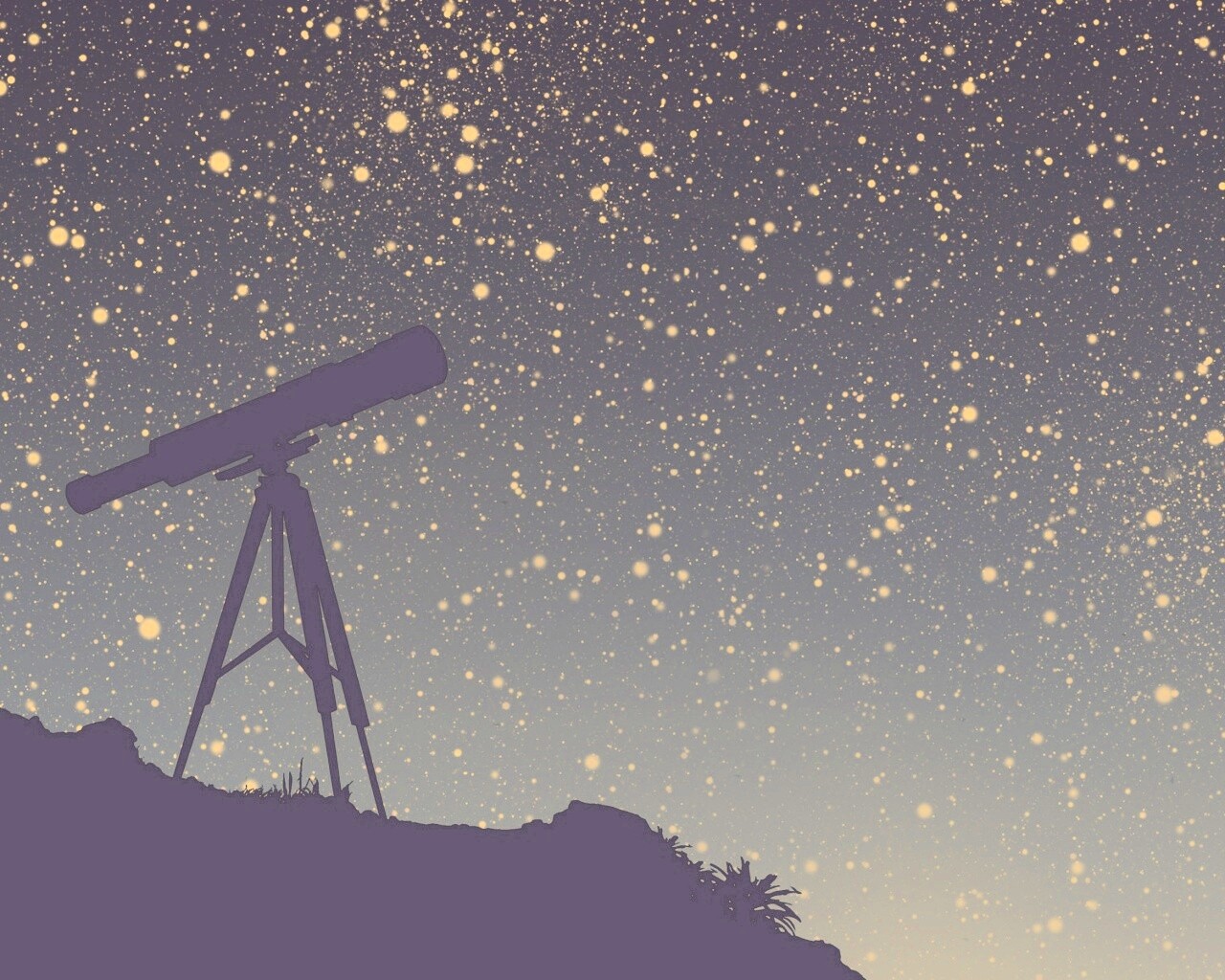 Посмотри в звёздное небо обои