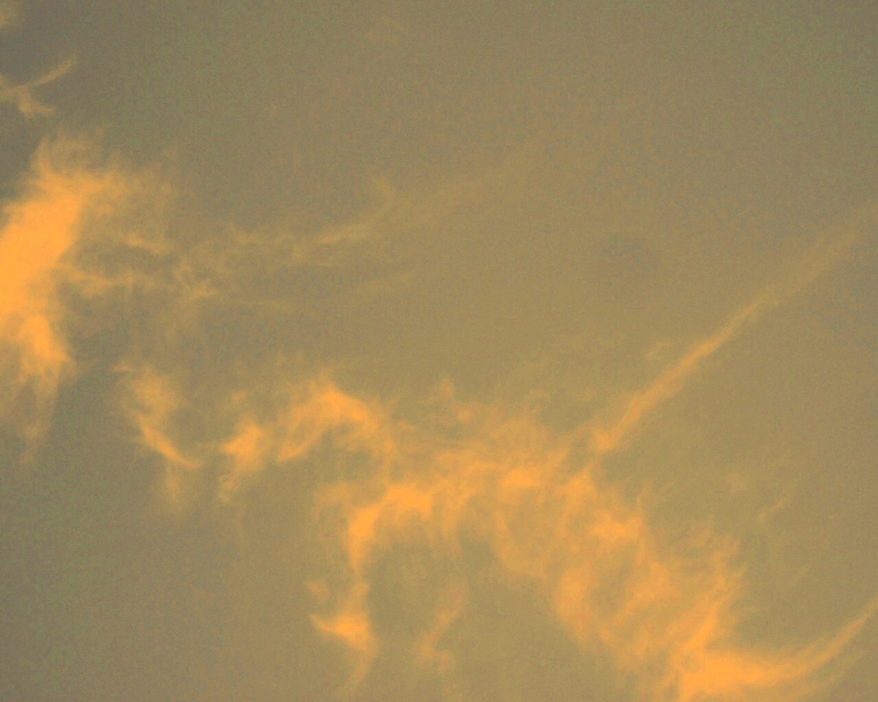 Перистые облака обои