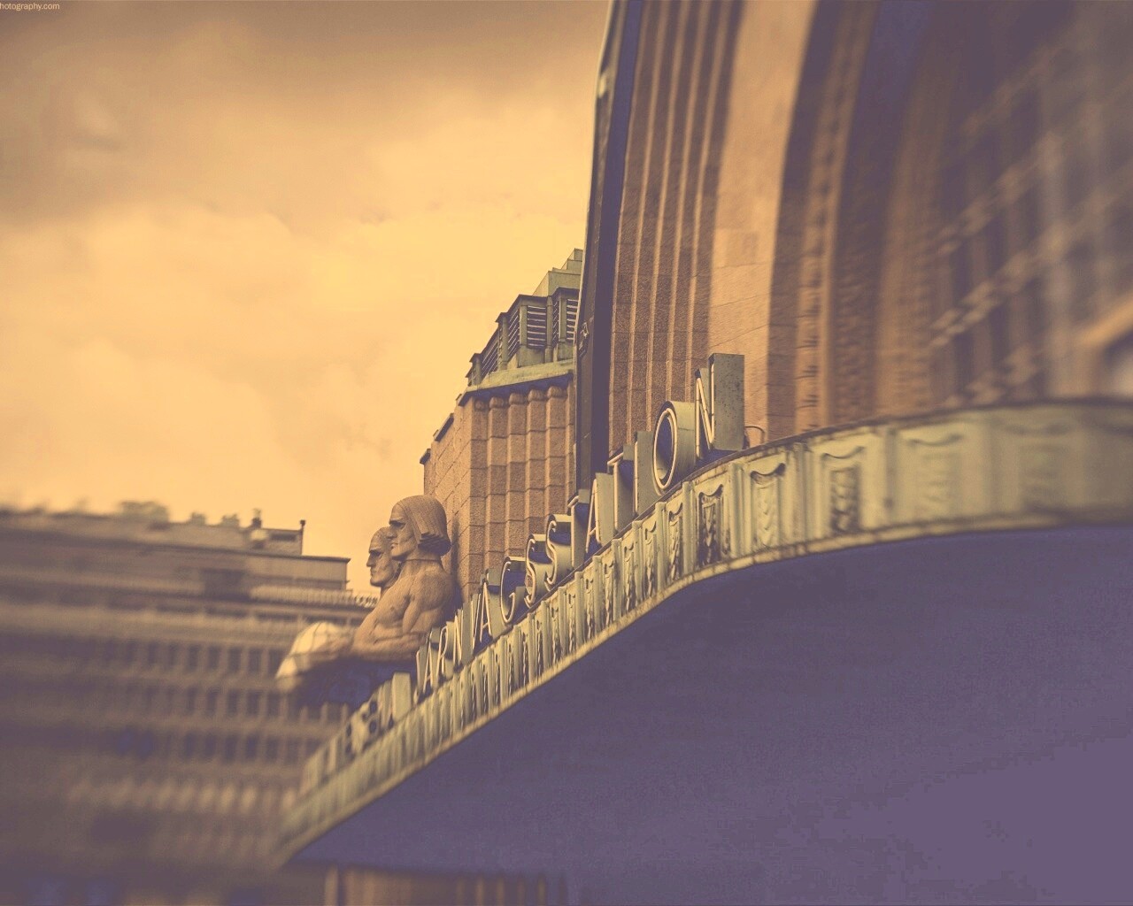 Вокзал Хельсинки обои