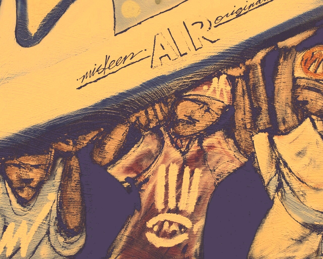 Граффити обои