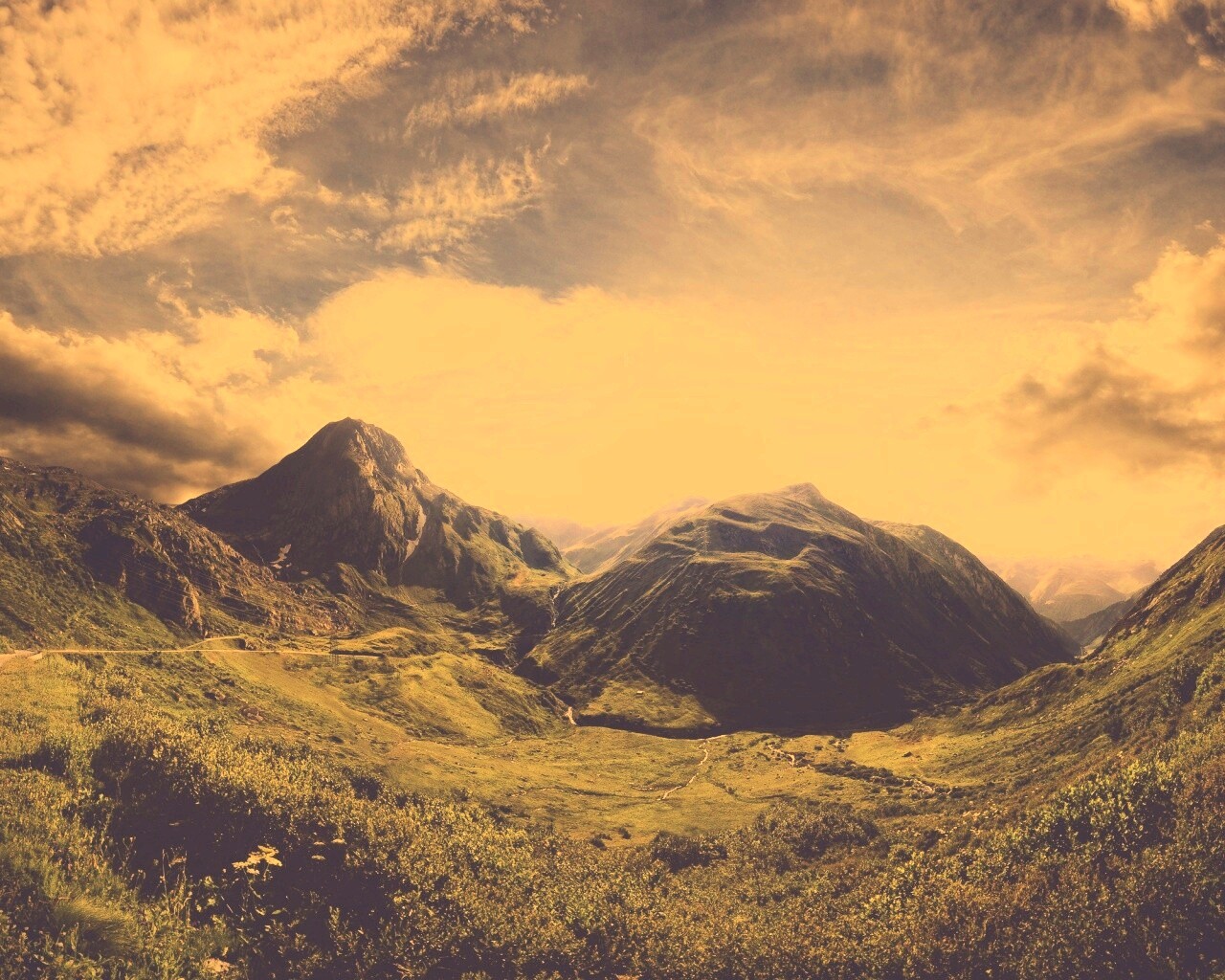 Нетронутый уголок обои