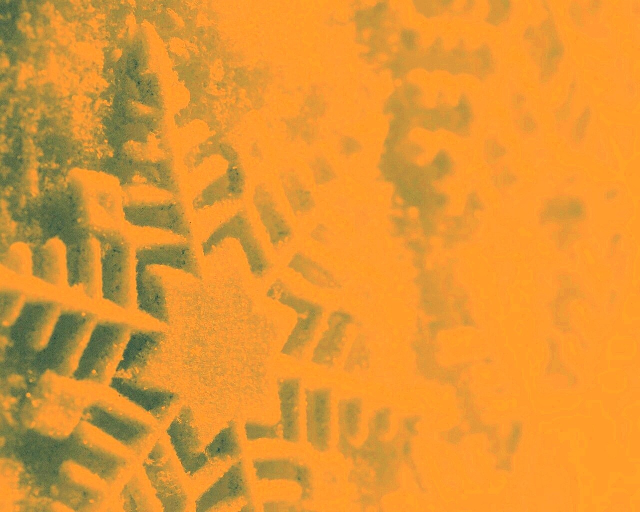 Голубая снежинка обои