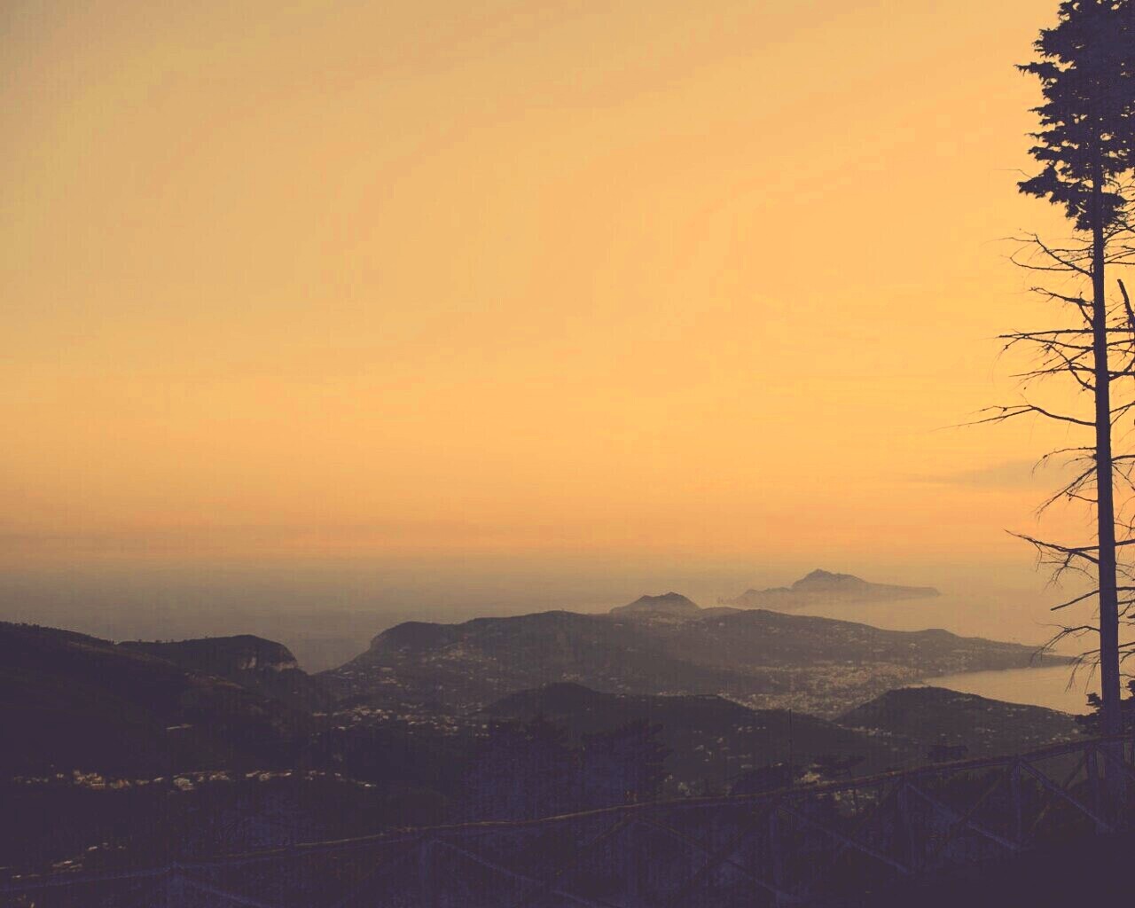 Вид на море обои