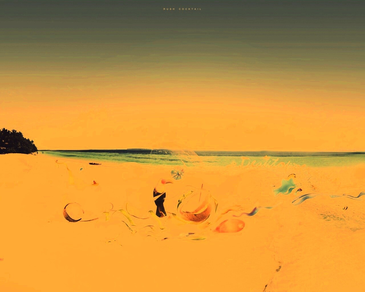 Коктейльный пик обои