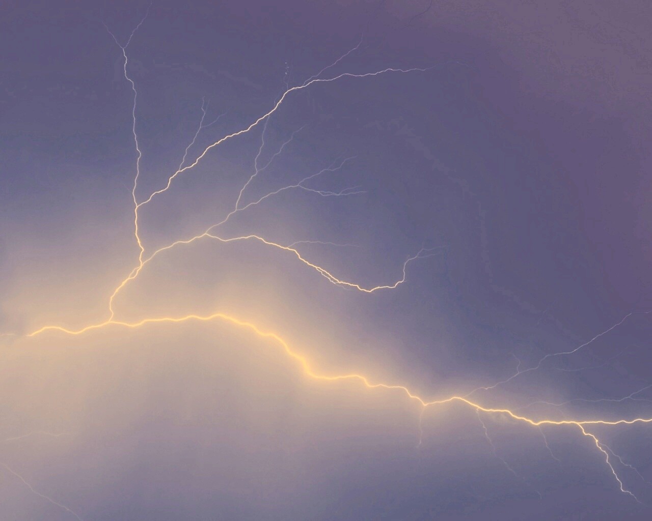 Ветвистая молния обои