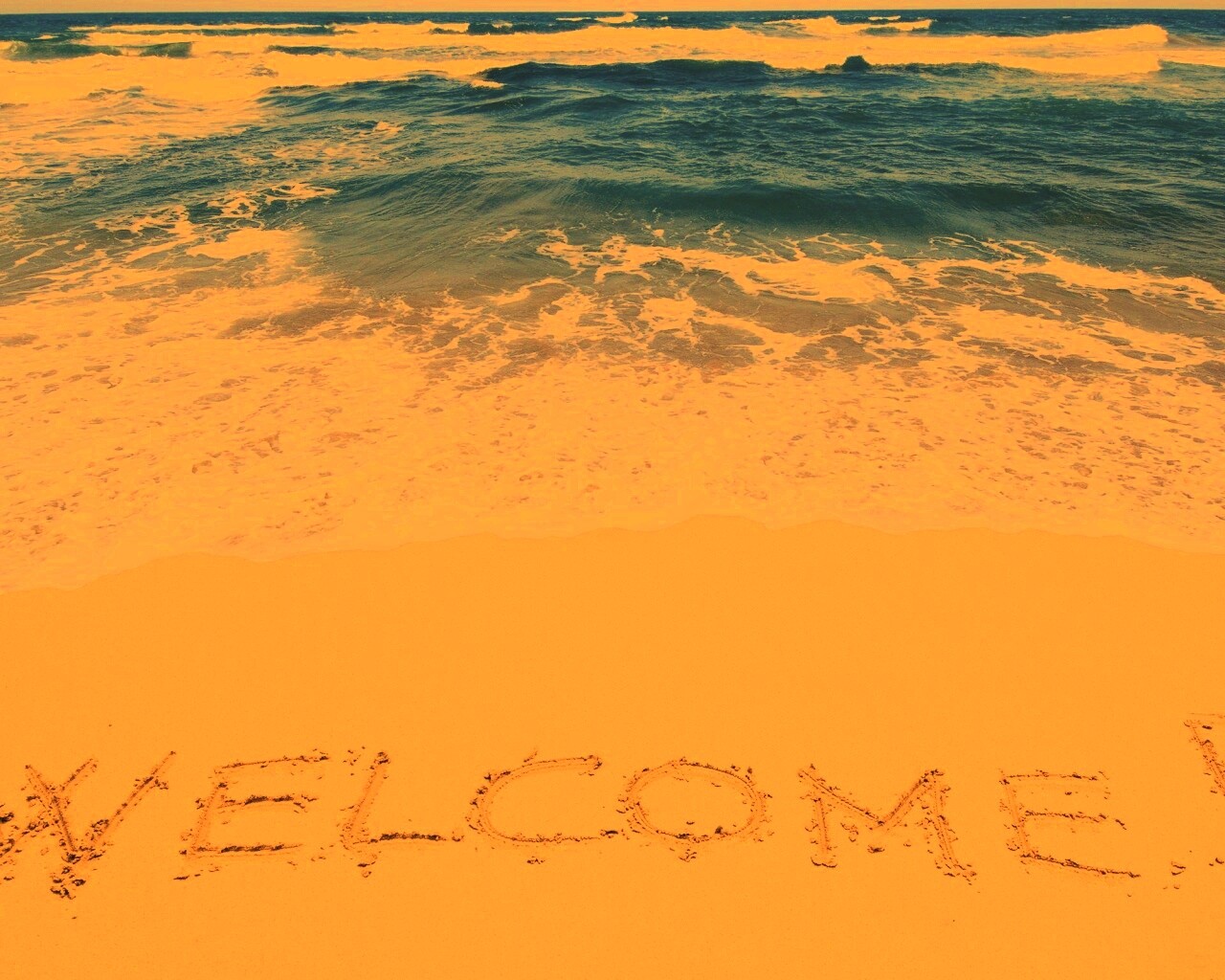 Добро пожаловать! обои