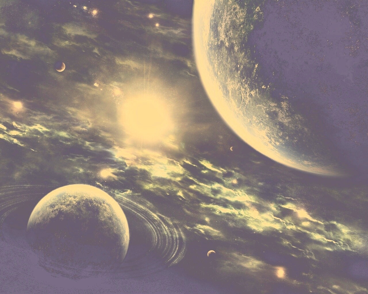 Солнечная система обои