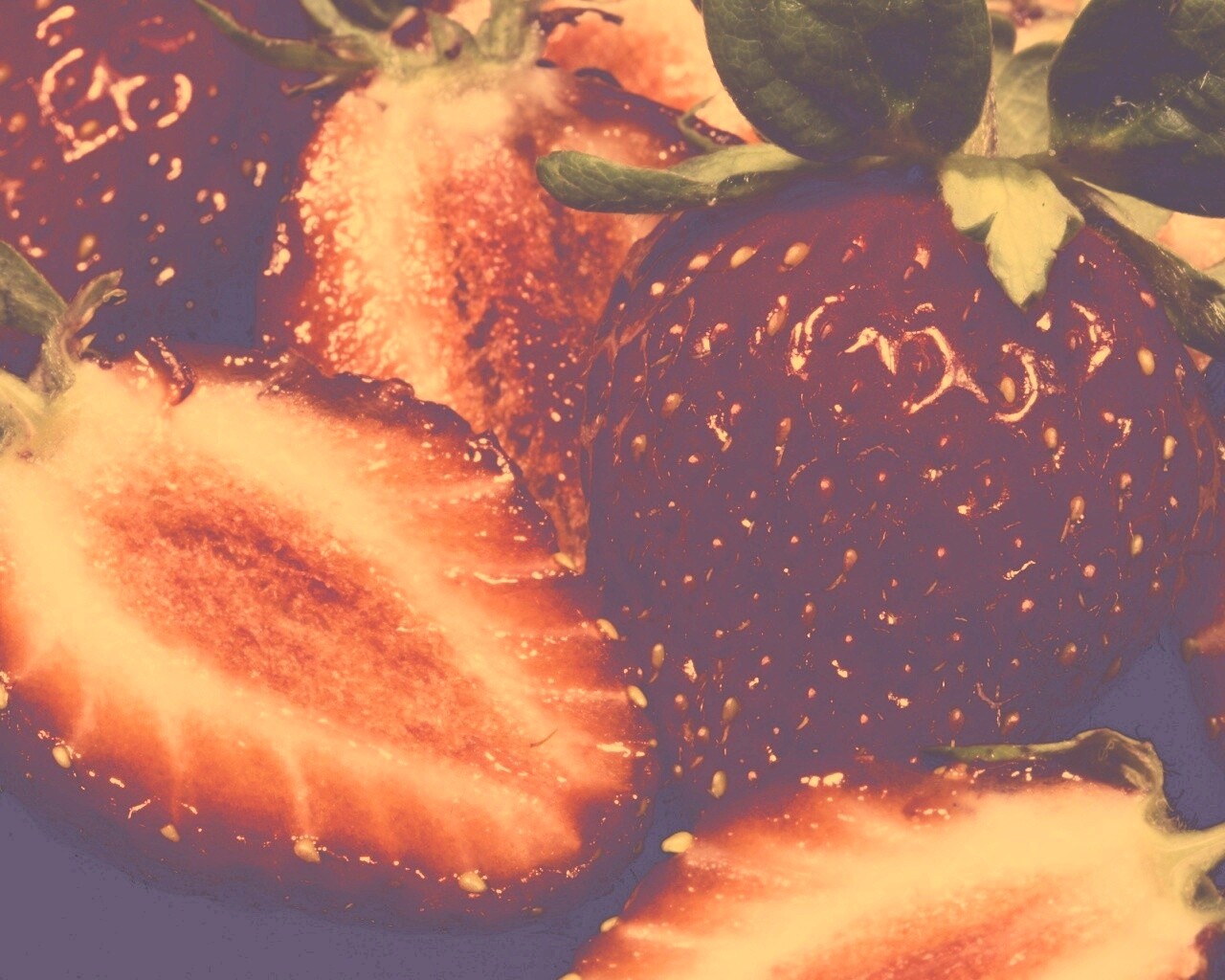 Клубника обои