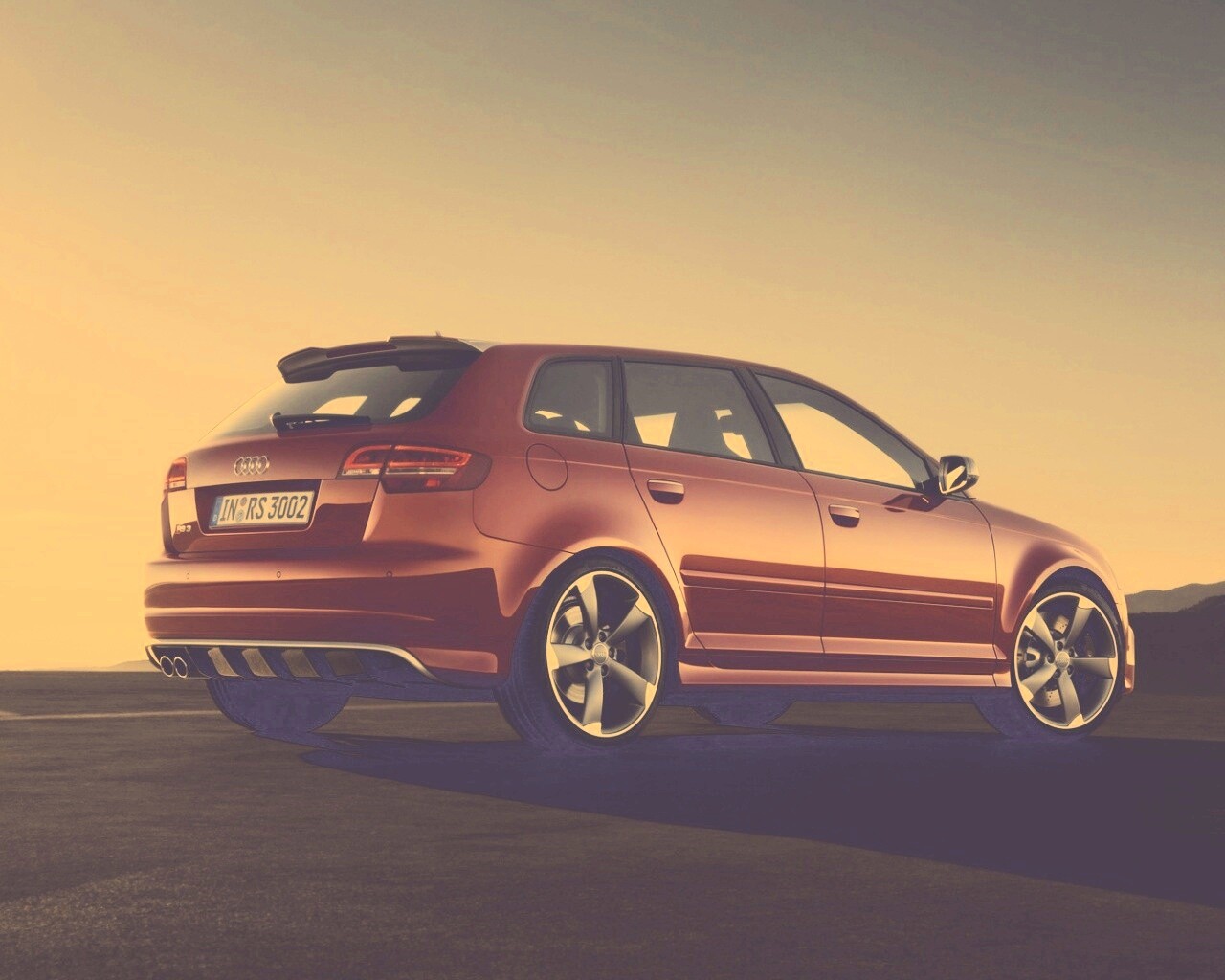 Официальный обои Audi RS3 обои