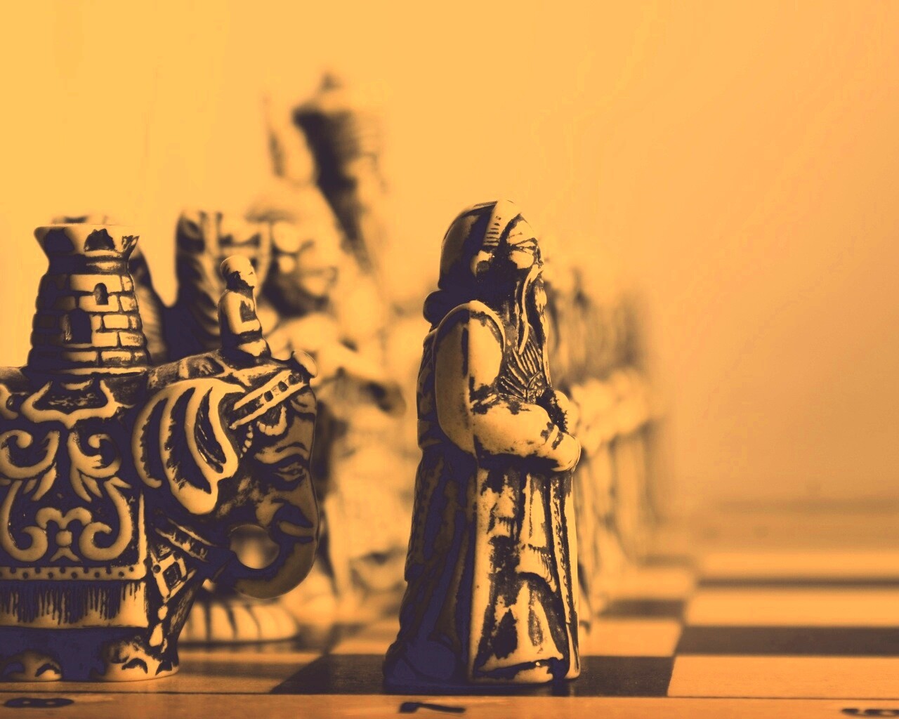 Китайские шахматы обои