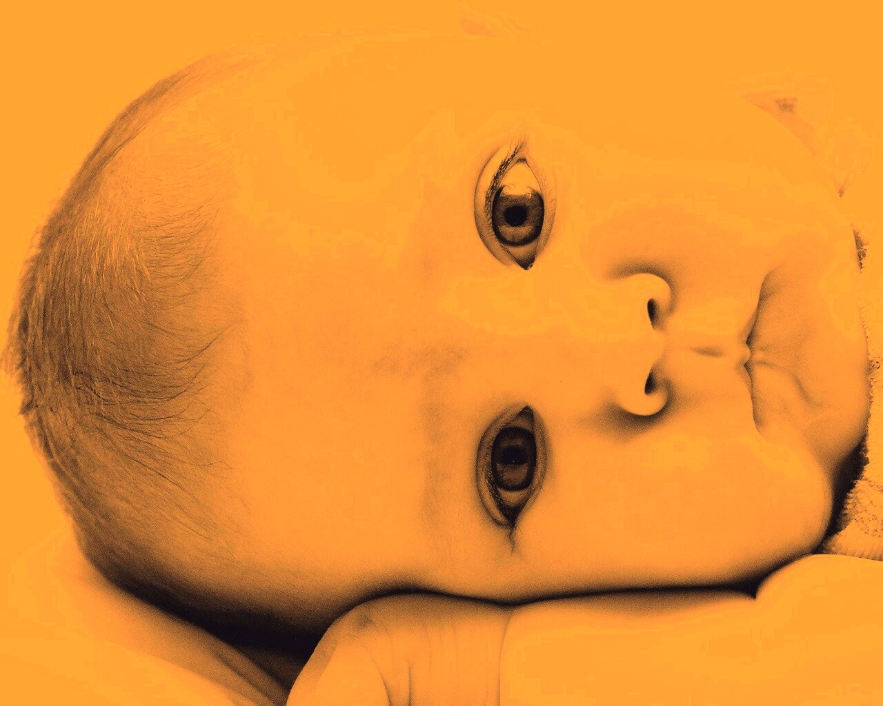 Задумчивый обои