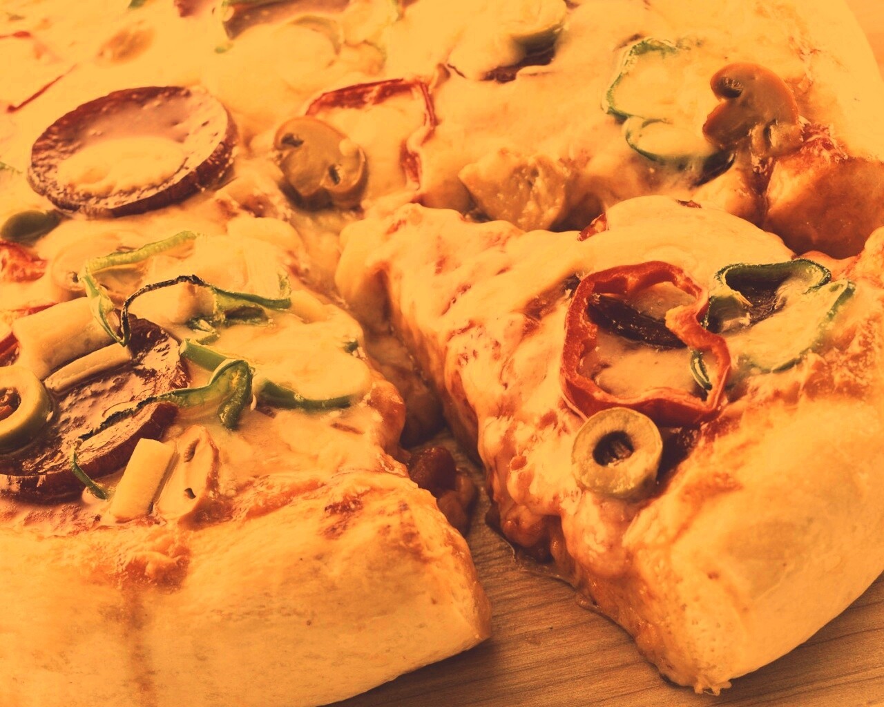 Свежая пицца обои