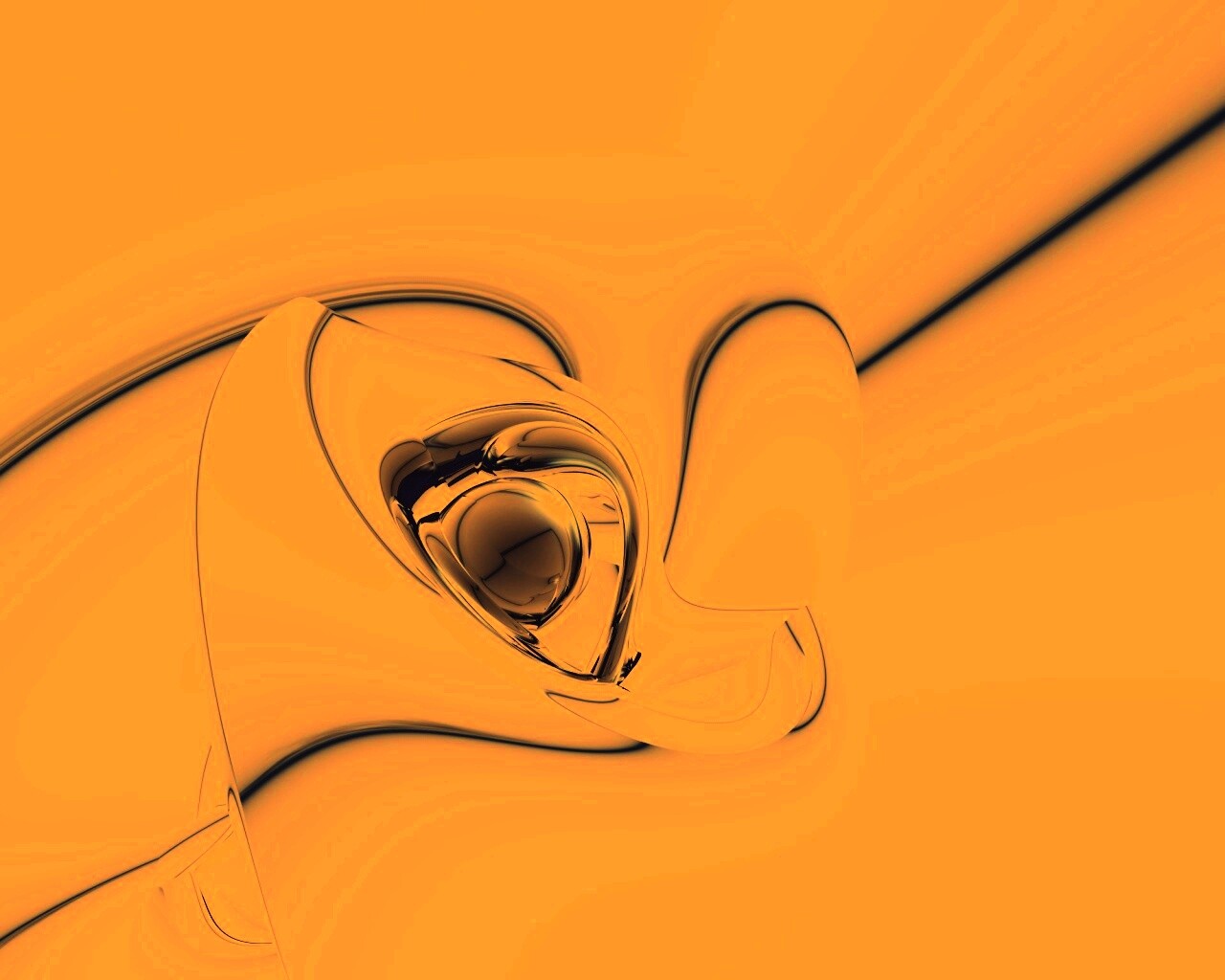 Текучая абстраккция обои