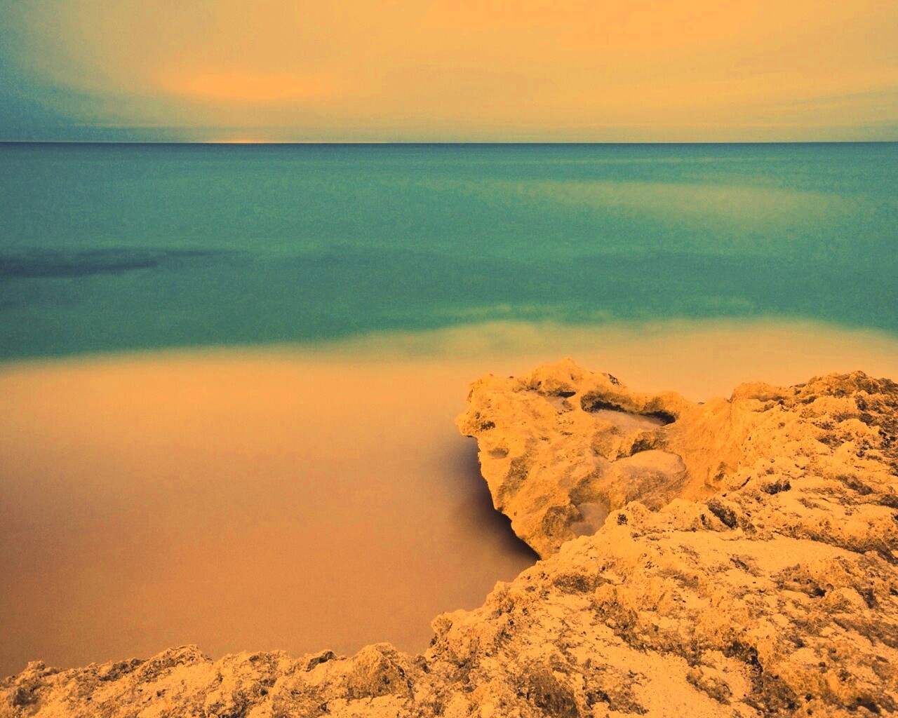 Голубая лагуна обои