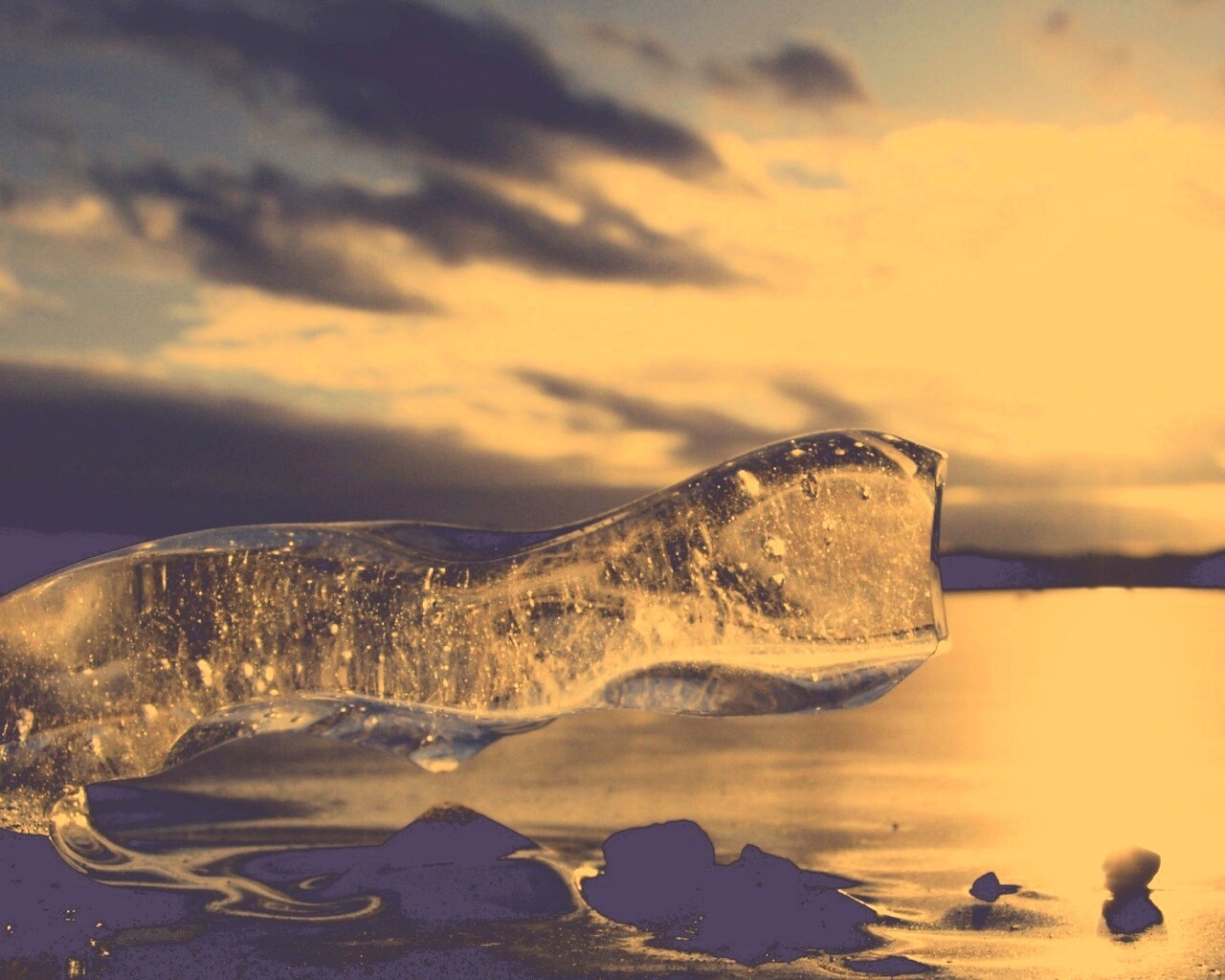 Водяная абстракция обои