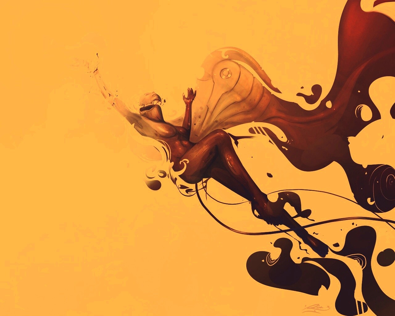 Разбитая кукла обои