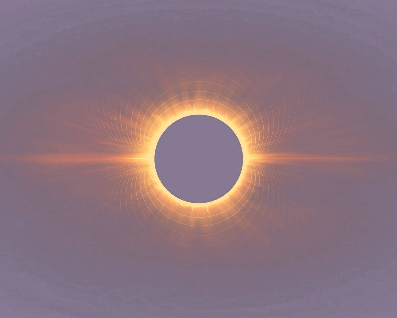 Солнецное затмение обои