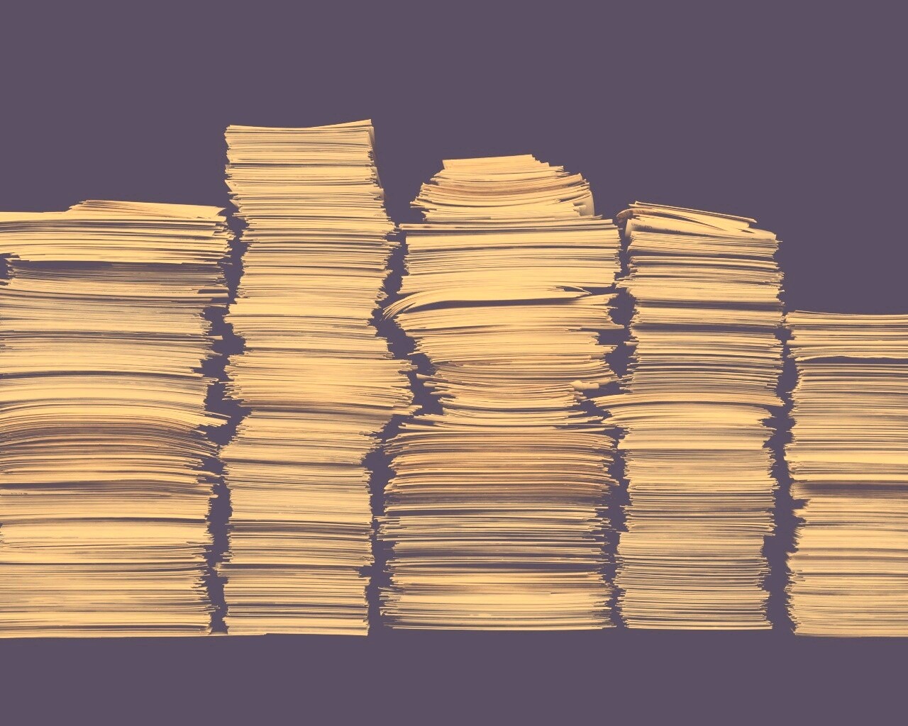 Стопки листов бумаги обои