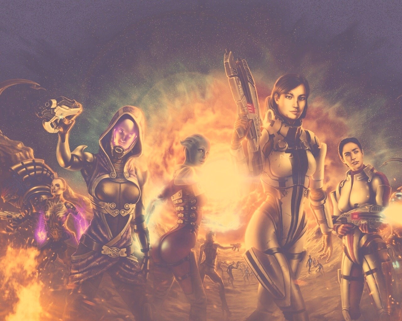 Mass Effect 3 обои