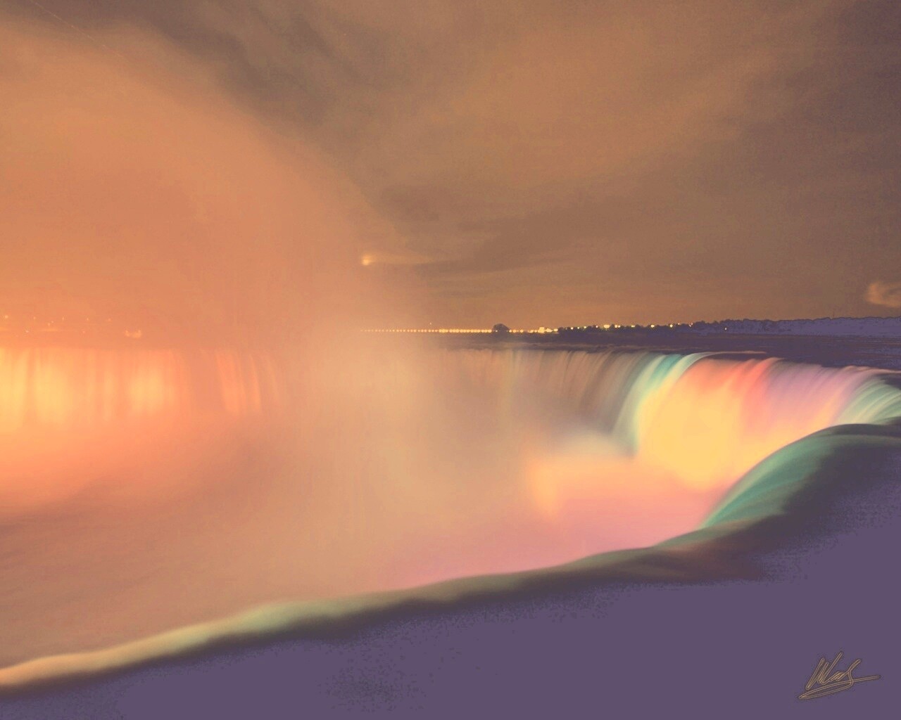 Ниагарский водопад обои