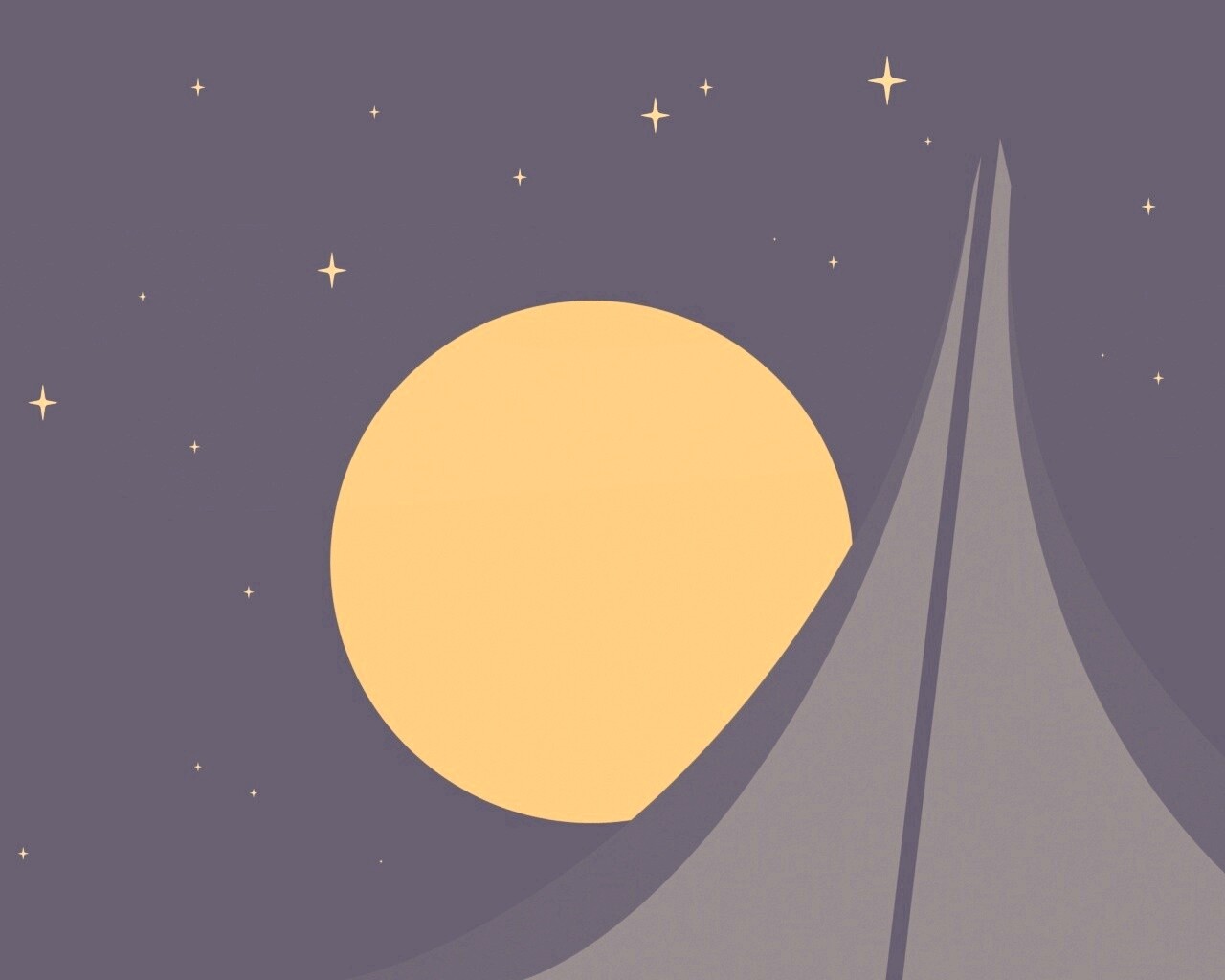 Полная луна обои