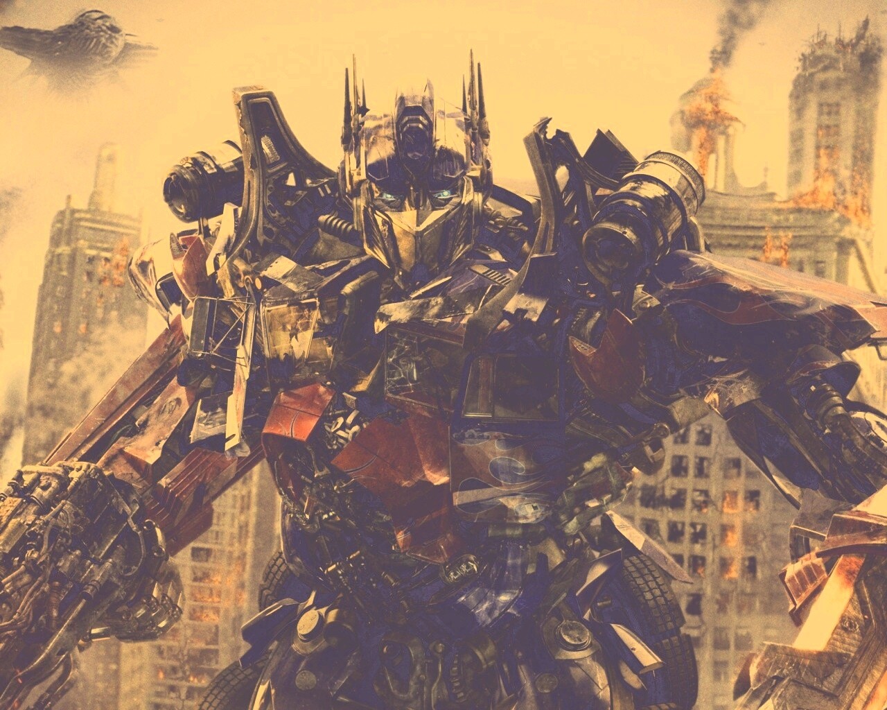 Оптимус прайм обои