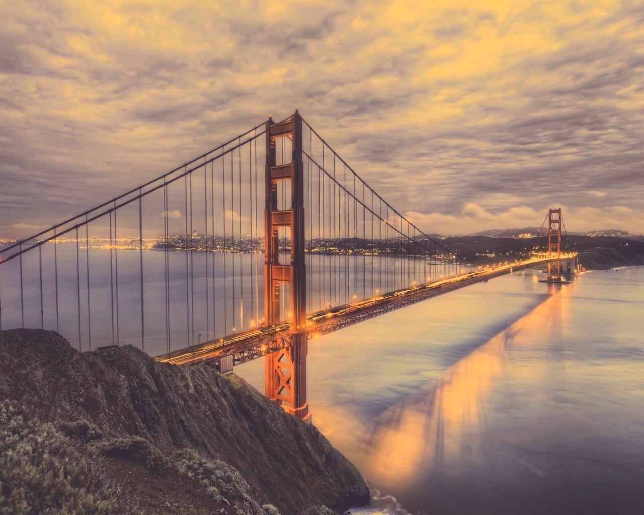 Мост Золотые Ворота обои