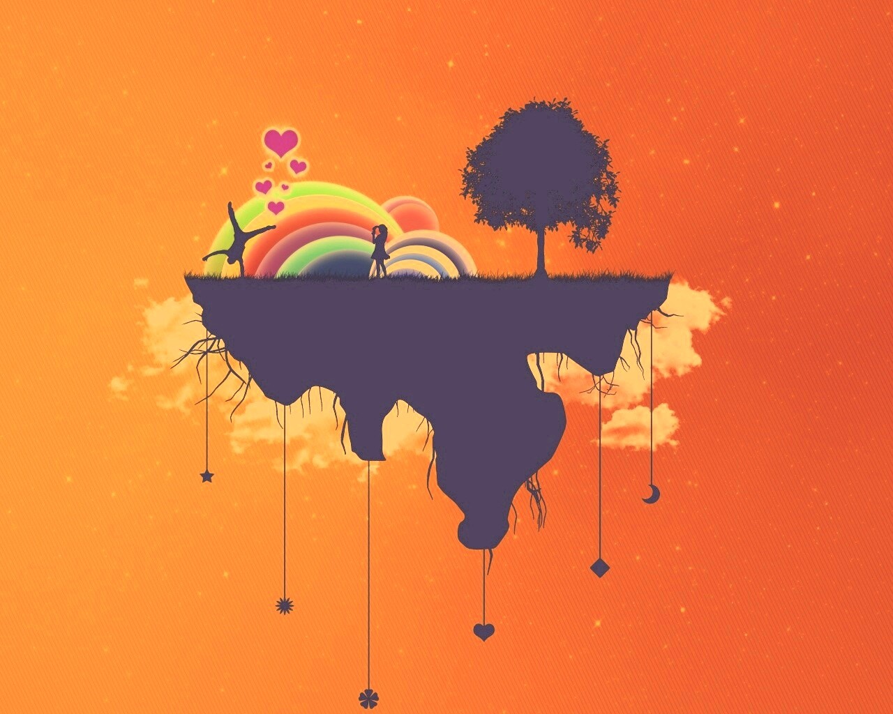 Векторный мир обои