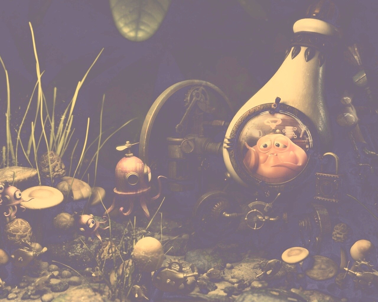 Фентезийный стимпанк обои