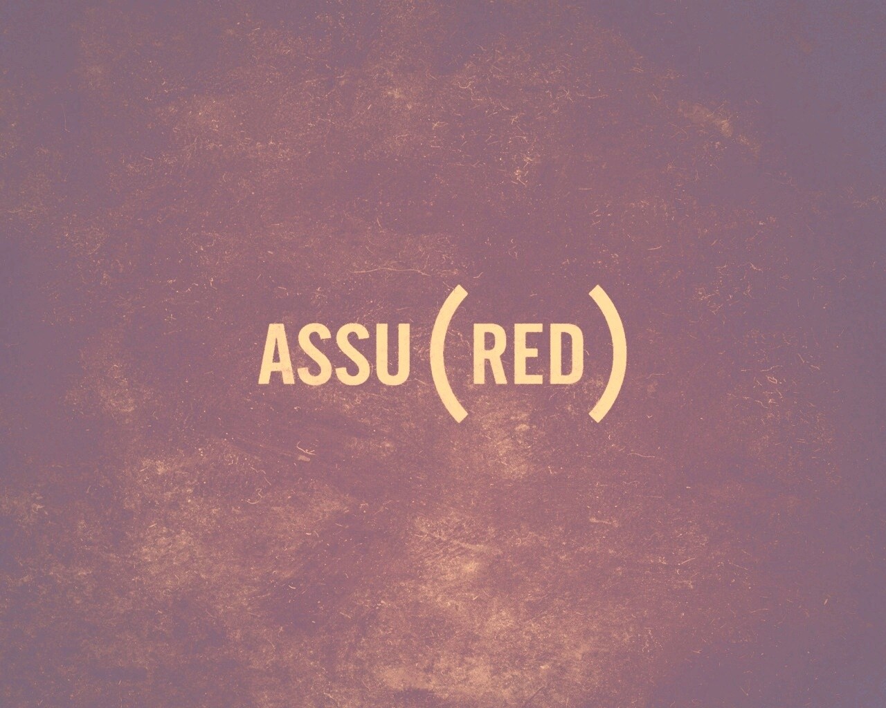 Assured — Гарантированный обои