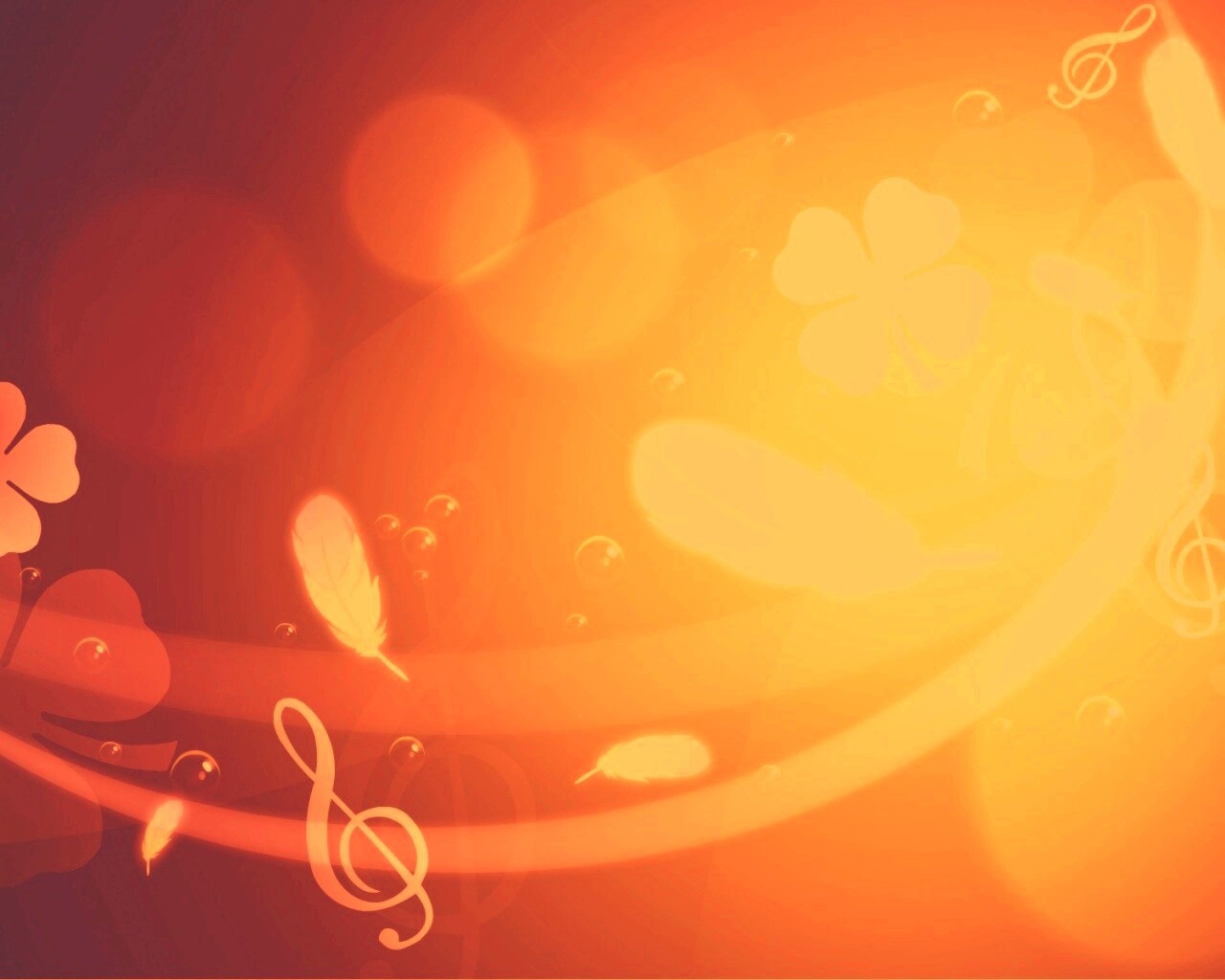 Тёплая энергия света обои