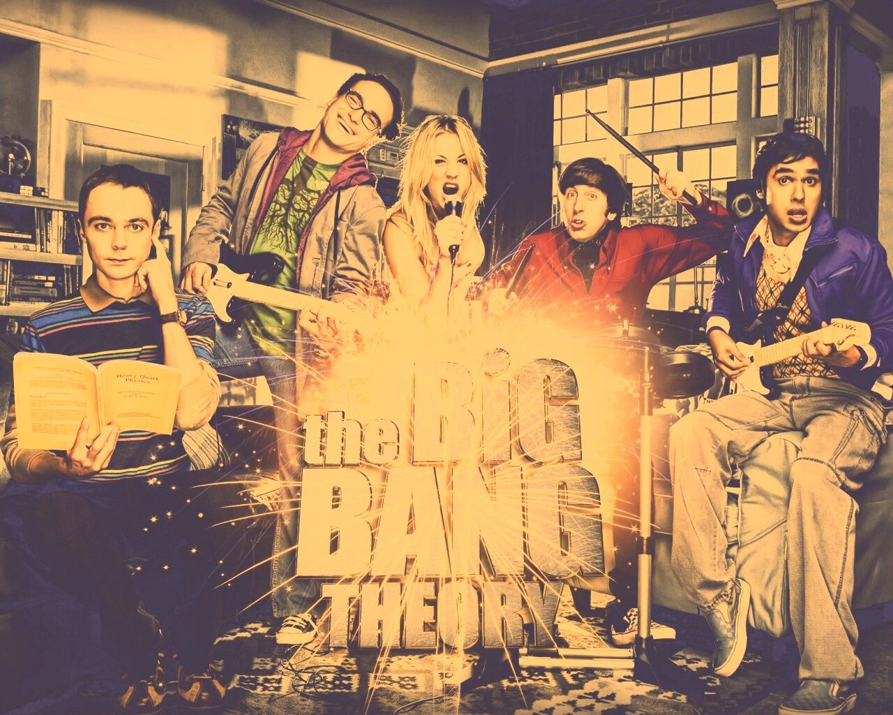 The Big Bang theory обои