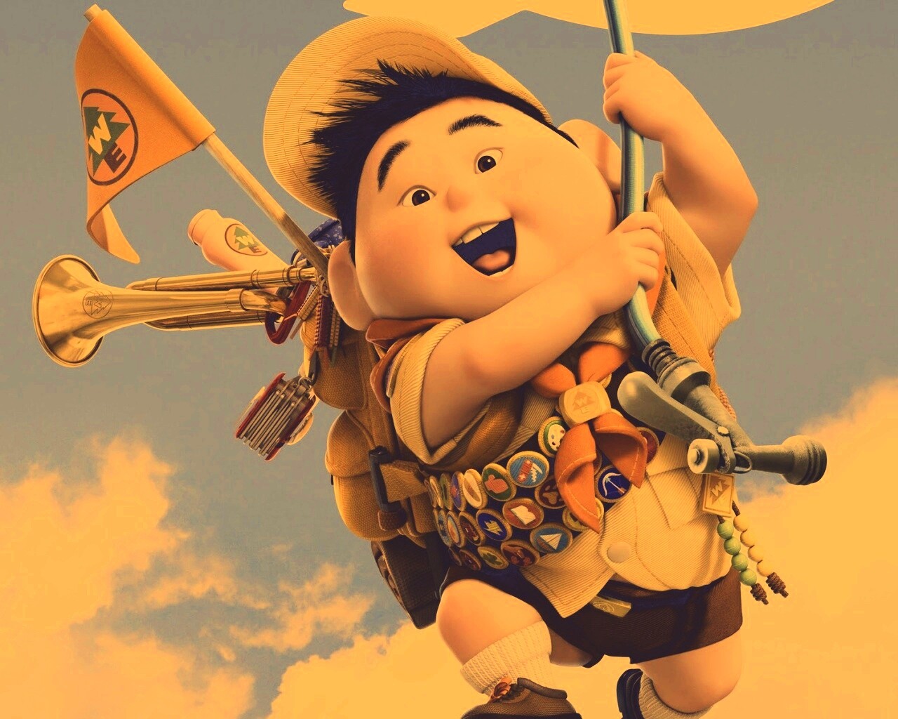 Рассел обои