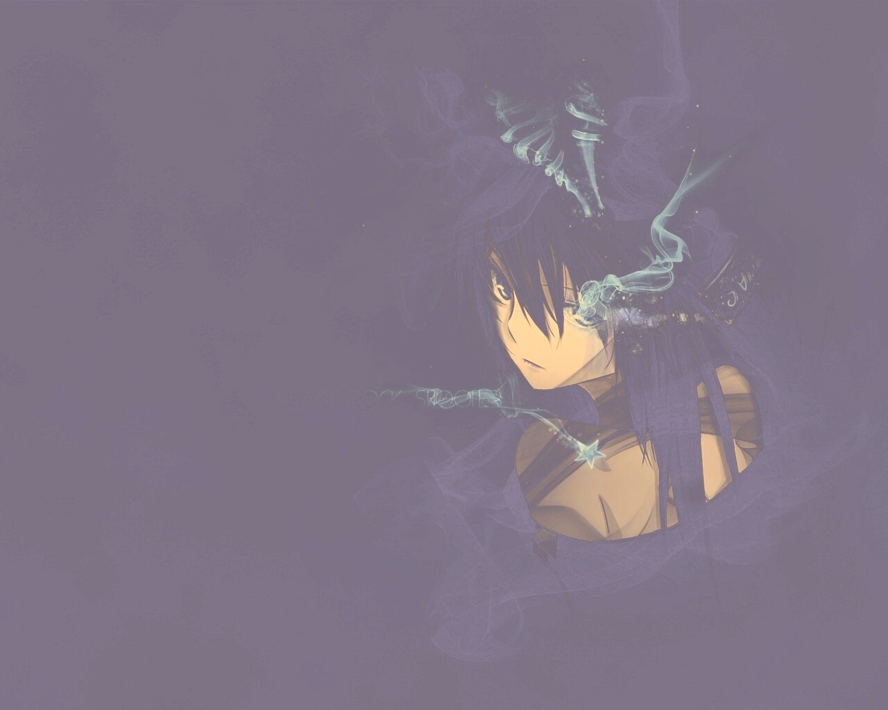 Black rock shooter обои