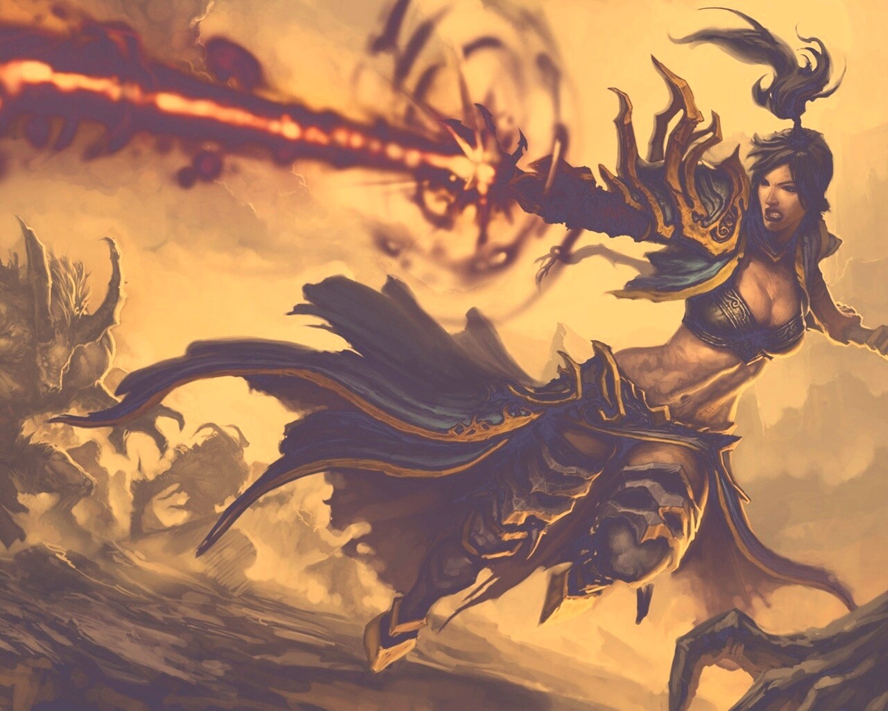 Чародей из Diablo 3 обои