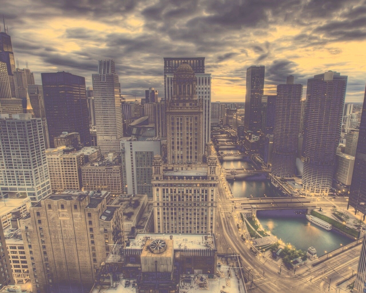 Призрачный город обои