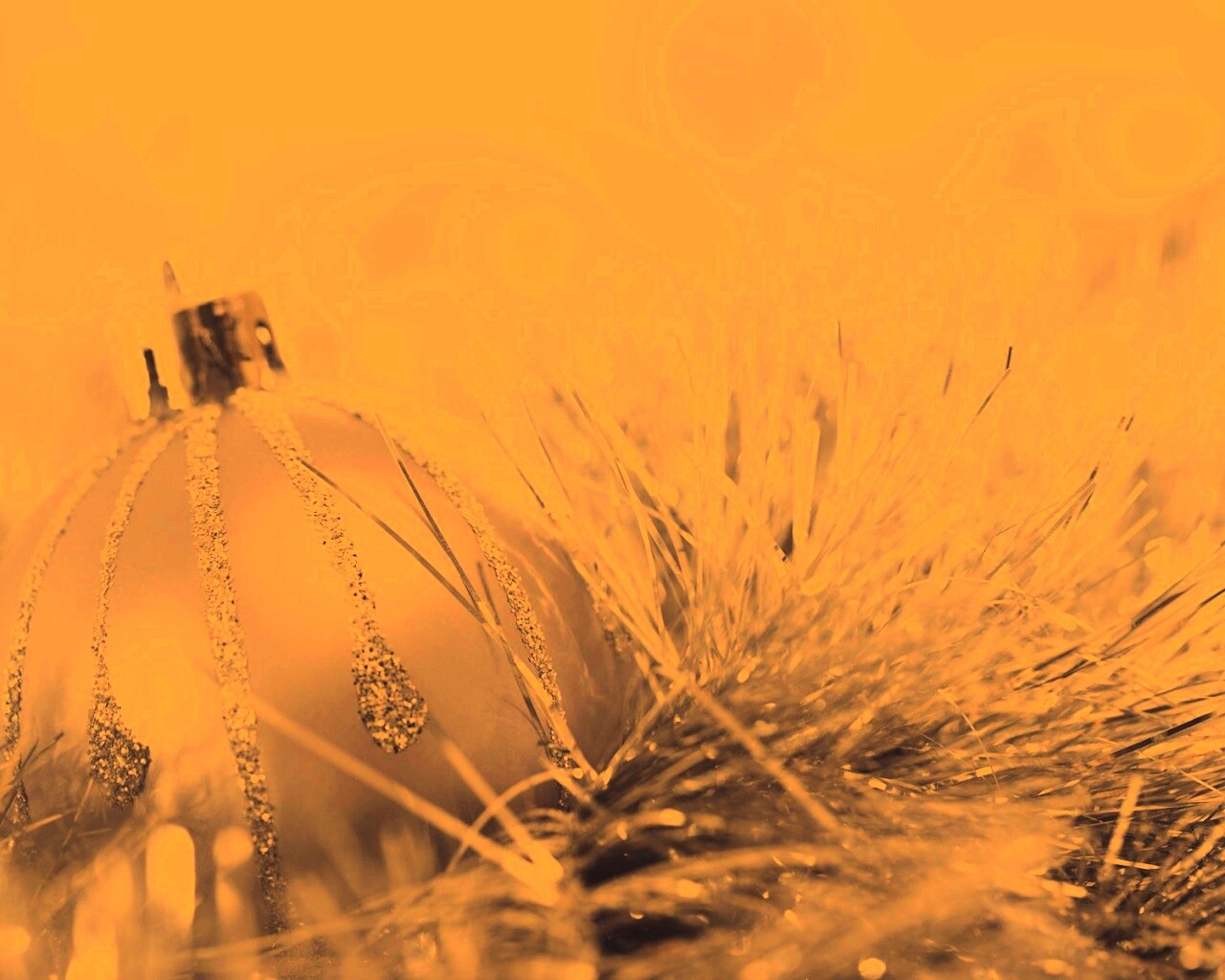 Новогонее украшение обои