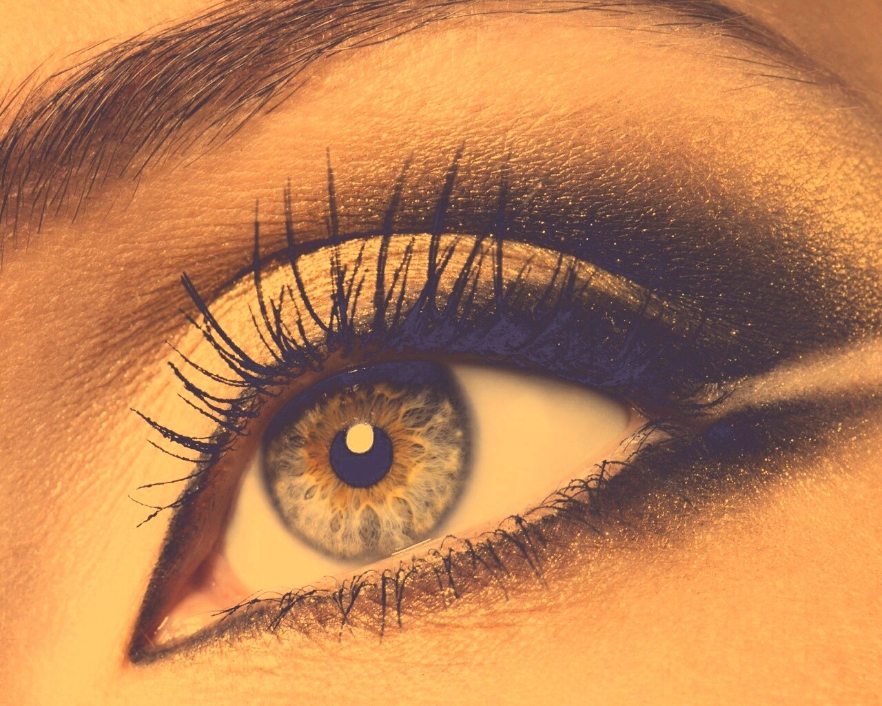 Тушь и тени обои