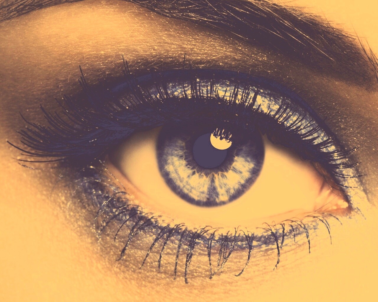 Красивый глаз обои