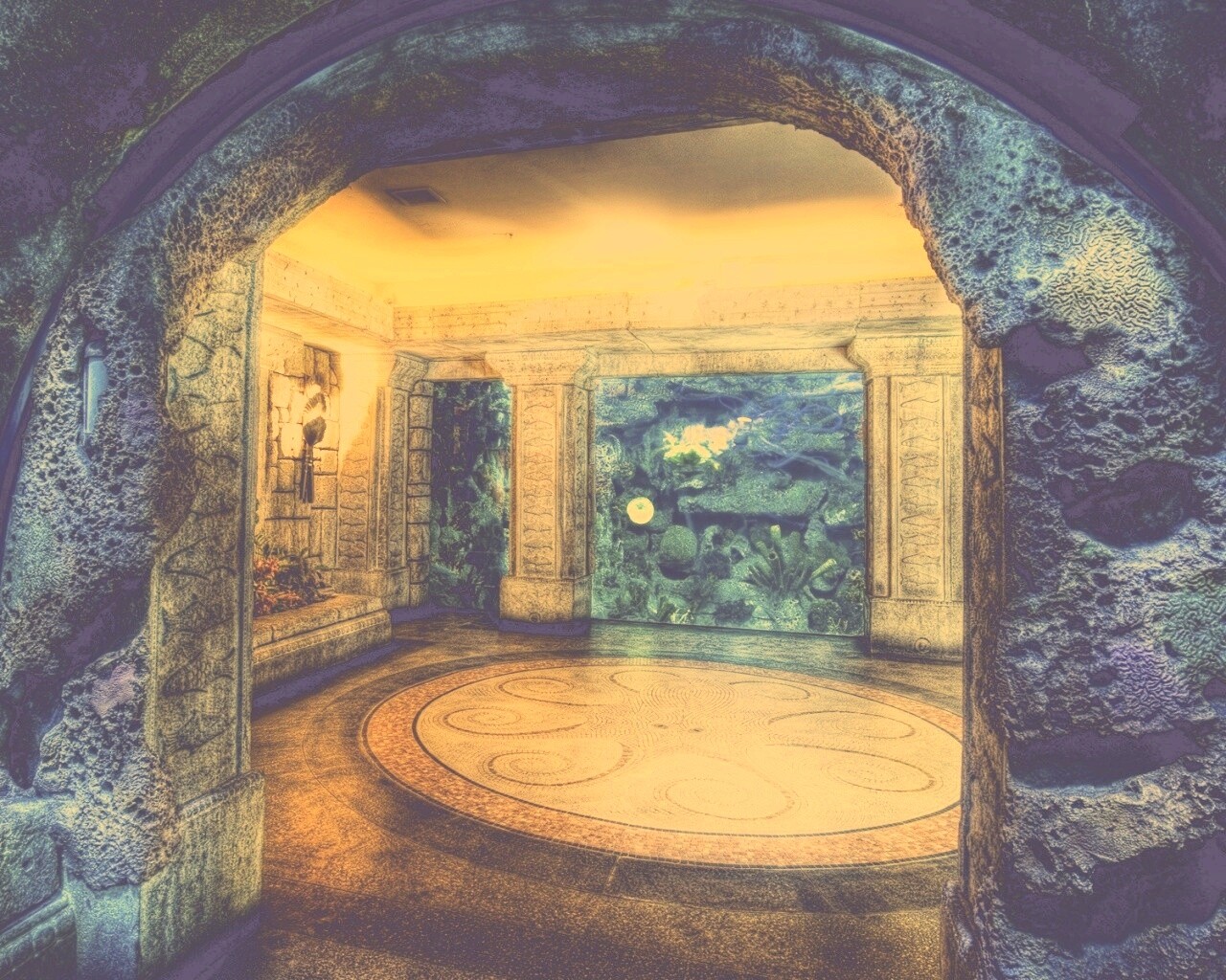 Аквариум обои