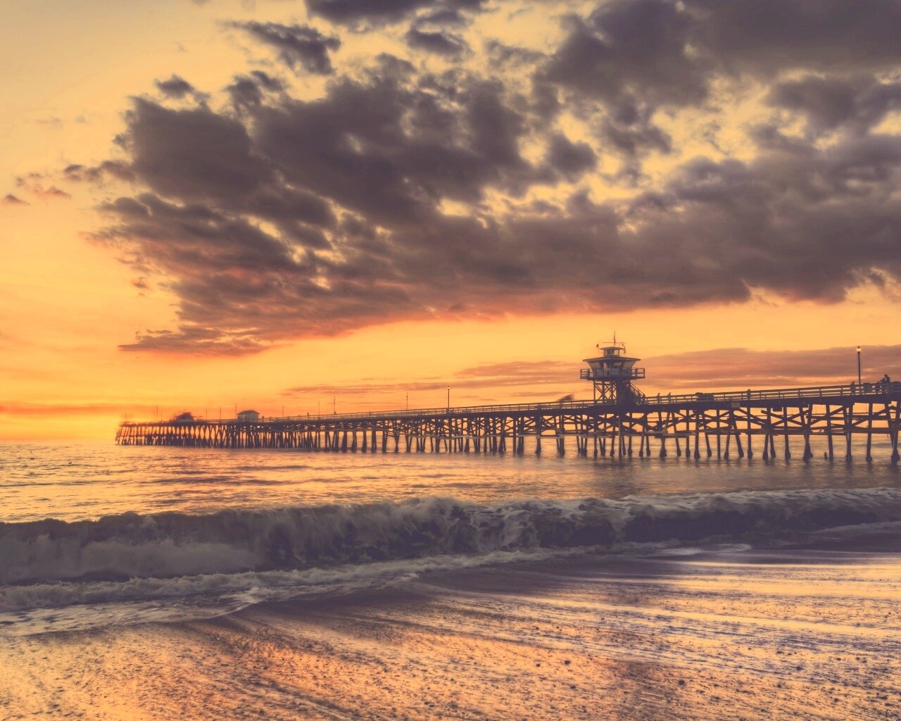 Морской прилив обои