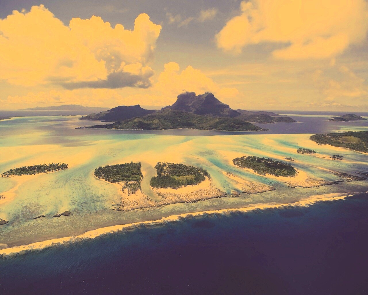 Острова обои