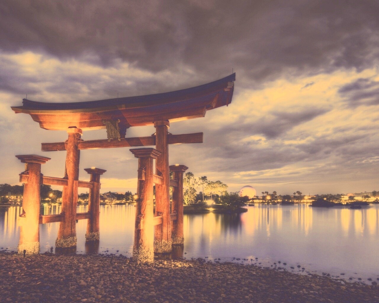 Старинная арка обои