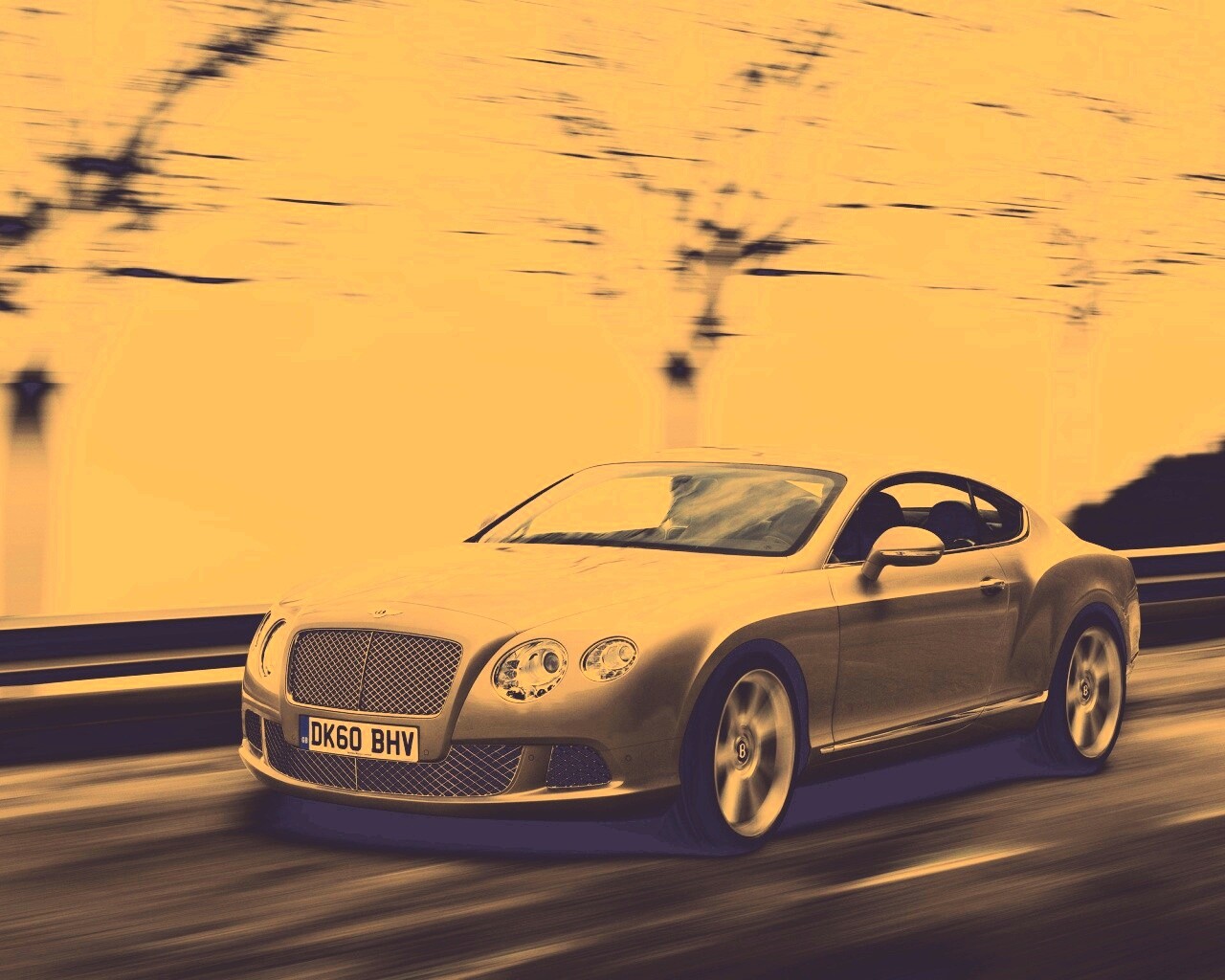 Bentley седан обои