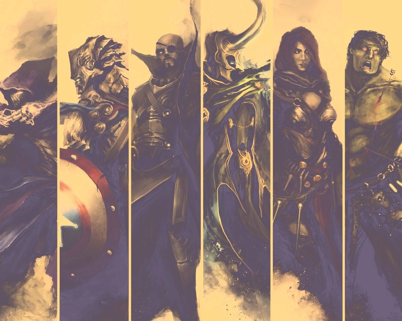 Мстители обои