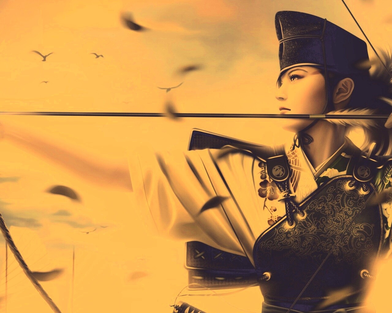 Лучница обои