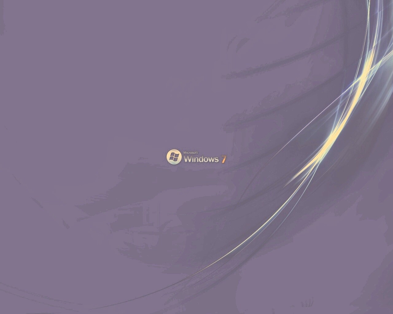 Темный фон Windows 7 обои