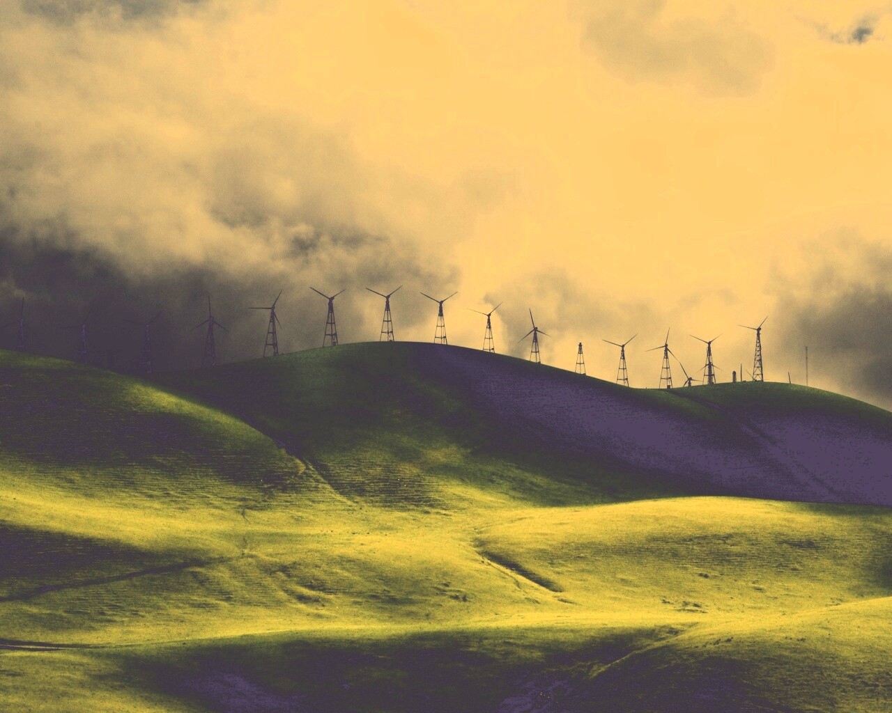 Время ветряков обои