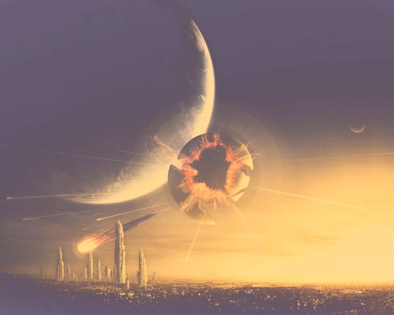 Катастрофа планетарного масштаба обои