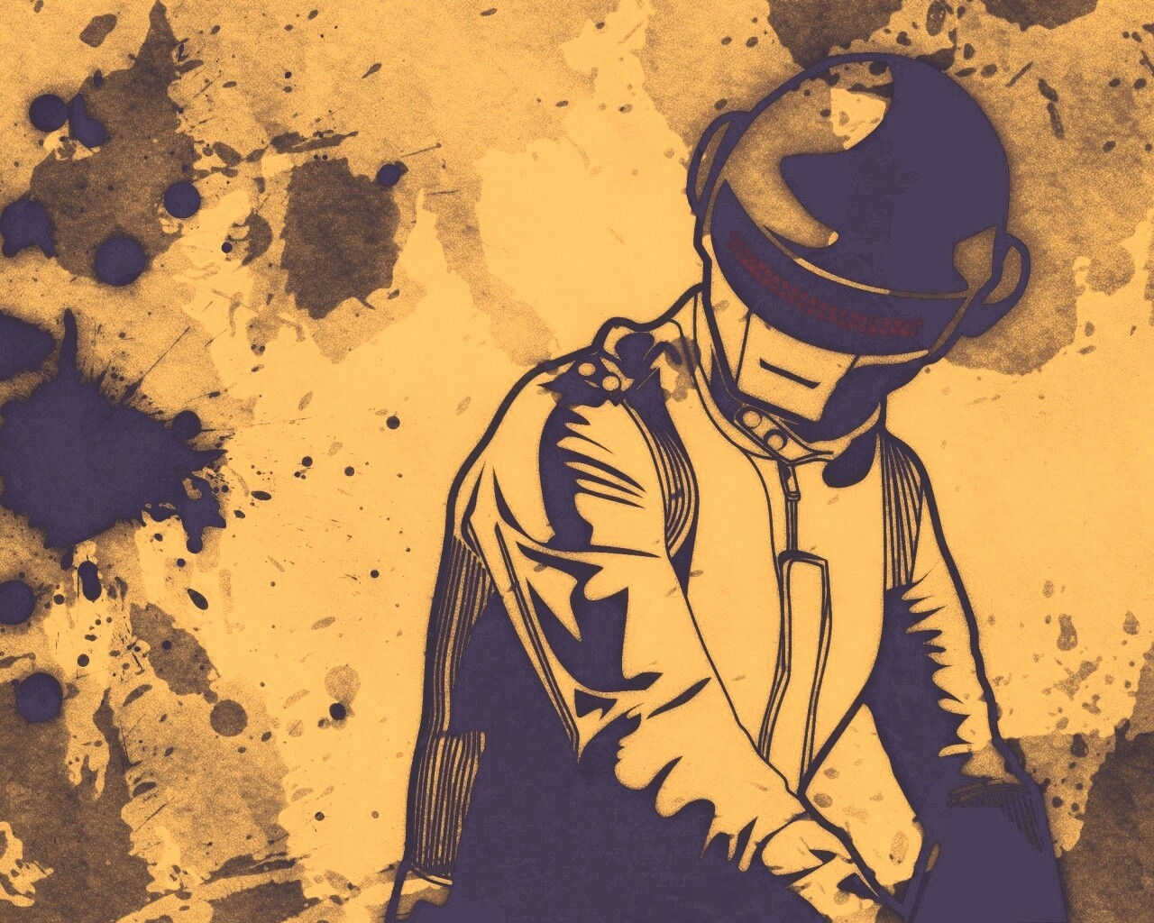 Томас из Дафт Панк обои